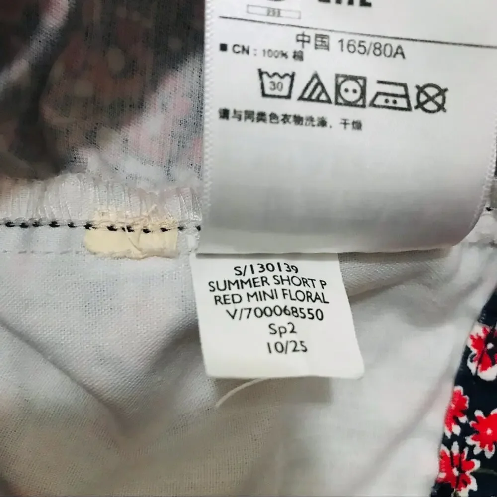 GAP flowered shorts size 14 - Picture 5 of 7